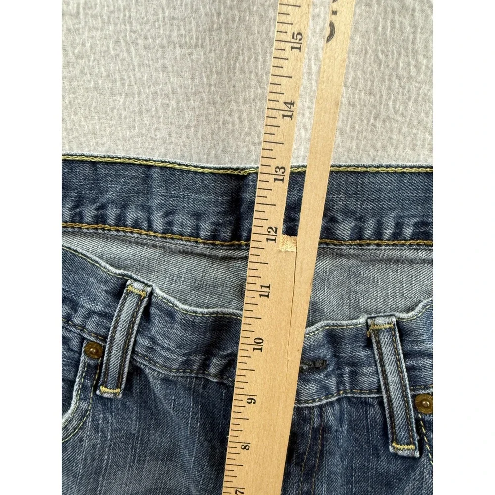 Levis 569 Loose Straight Leg Jeans Mens 33x32 Medium Wash Blue Denim 00569-0110